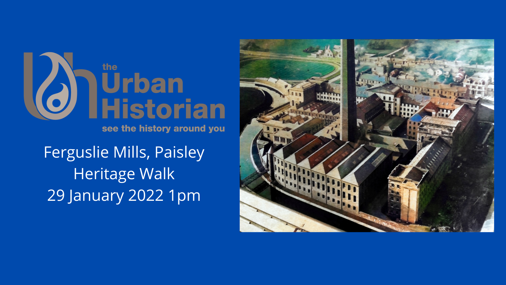 Fergulsie Mills Heritage Walk 29 January 2022 1pm