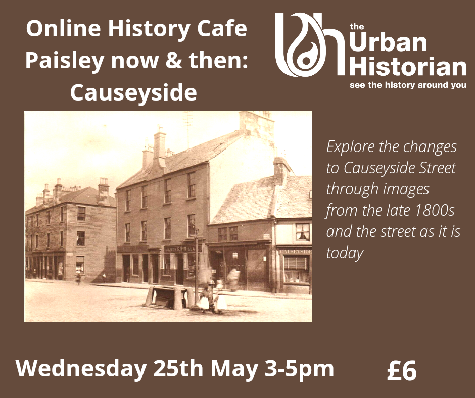 Online History Cafe -Wed 25th May 3pm UK time